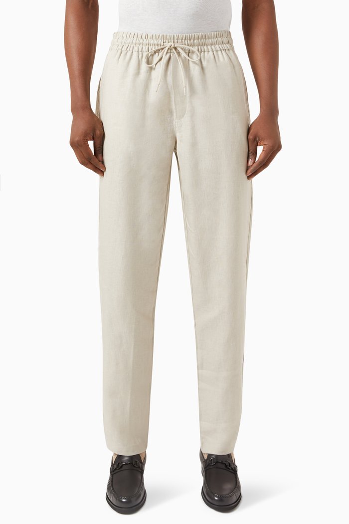 

Patrick Pants in Linen, Neutral