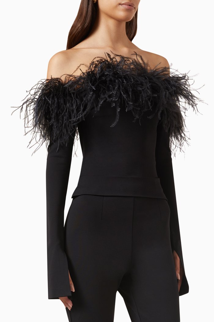 

Orion Top in Viscose-jersey, Black