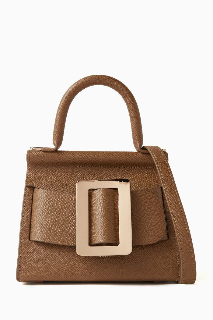 

Karl 19 top Handle Bag in Calfskin-leather, Brown