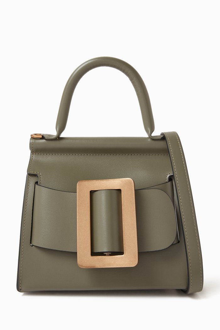 

Karl 19 top Handle Bag in Calfskin-leather, Green