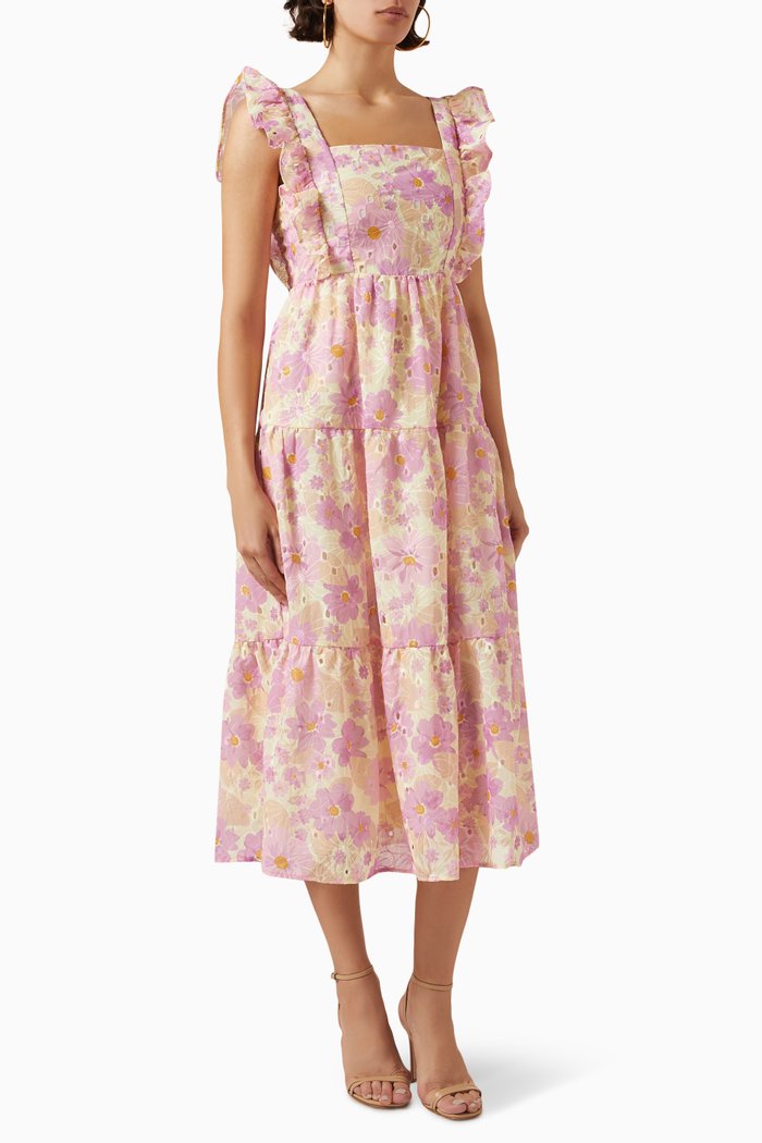 

Yasalin Tiered Dress, Pink