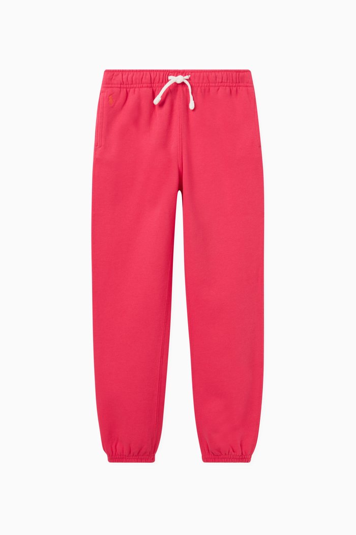Logo Jogger Pants in Jersey, Pink