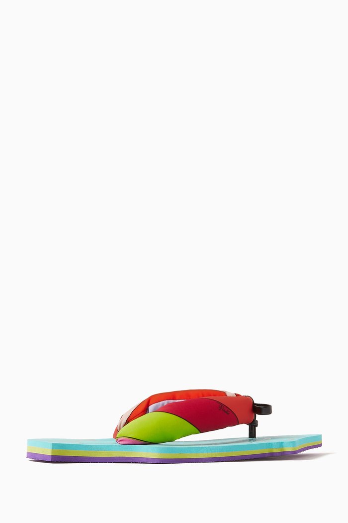 

Scuba Shaped Slides in Lycra, Multicolour