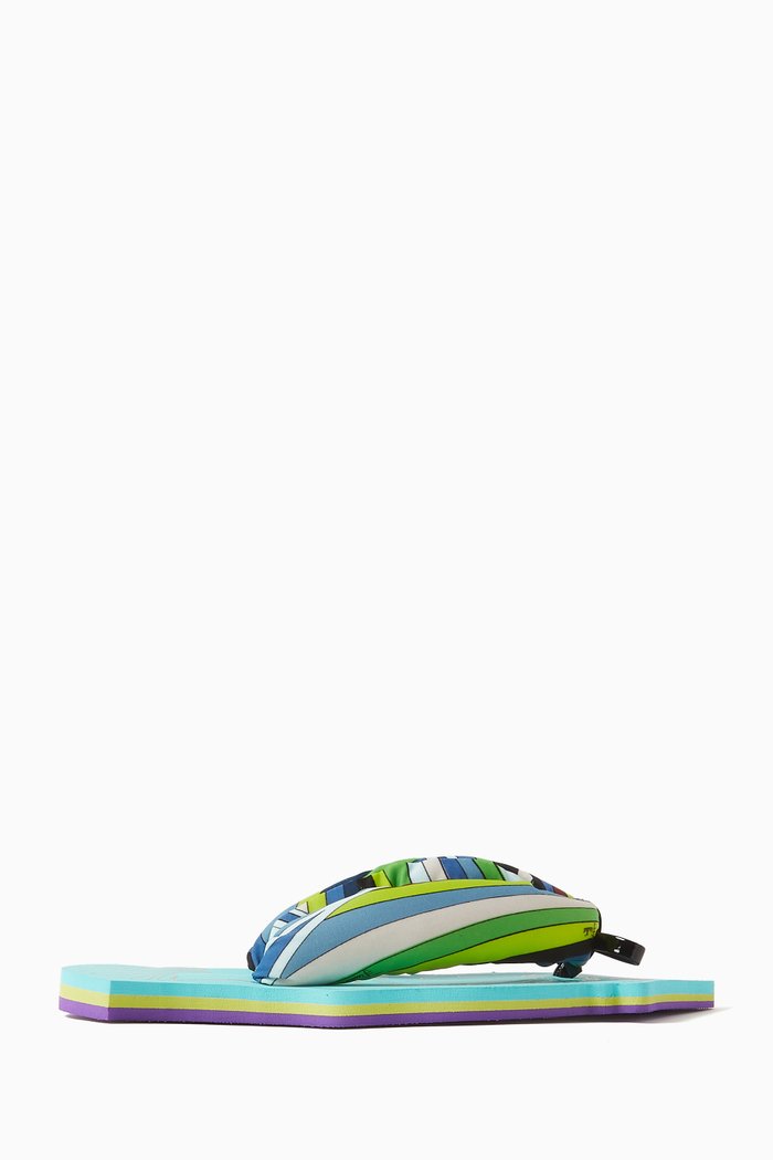

Scuba Shaped Slides in Lycra, Multicolour