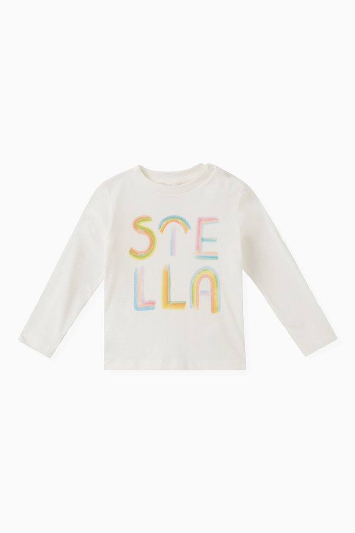 

Logo-print T-shirt in Cotton, White