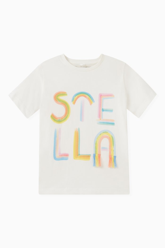 

Logo-print T-shirt in Cotton, White