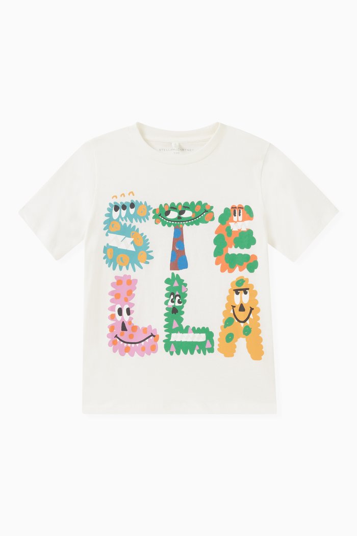 

Logo-print T-shirt in Cotton, White