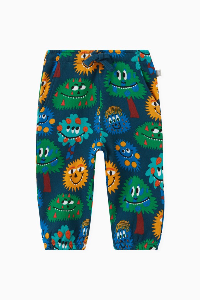 

Monster-print Sweatpants in Cotton, Multicolour