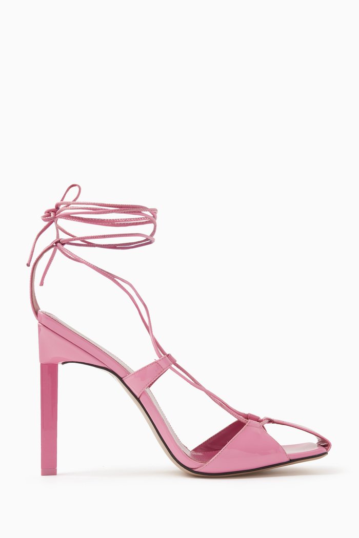 

Adele 105 Lace-up Pumps in Patent Leather, Pink