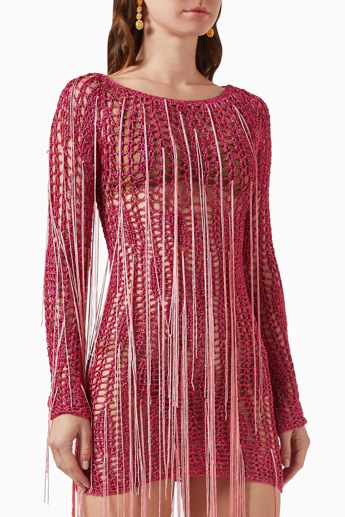 

Drop Mini Dress, Pink