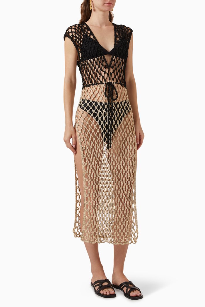 

Amazon Lace Dress in Crochet, Multicolour