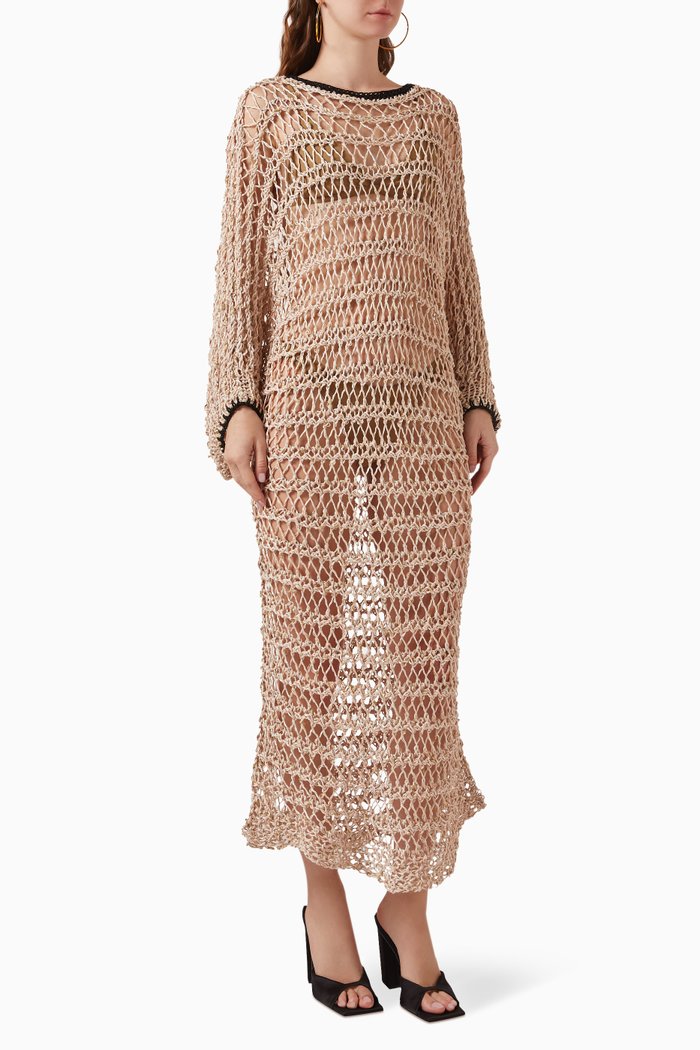 

Cadiz Long Dress in Knit, Multicolour