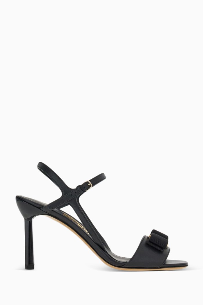 

Gabriela 85 Sandals in Nappa, Black