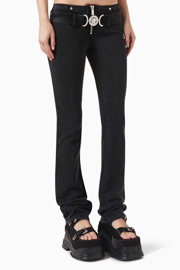 

Medusa '95 Slim-fit Jeans, Black