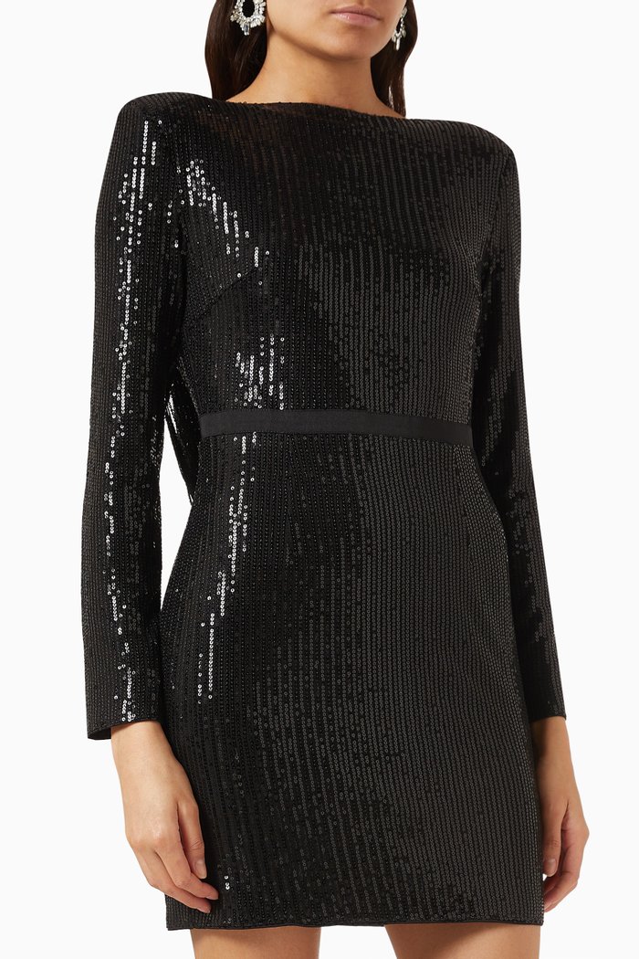 

Jelena Mini Dress, Black