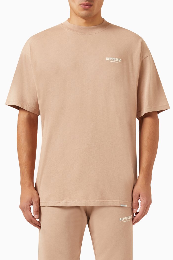 

Owners Club T-shirt in Cotton-jersey, Neutral