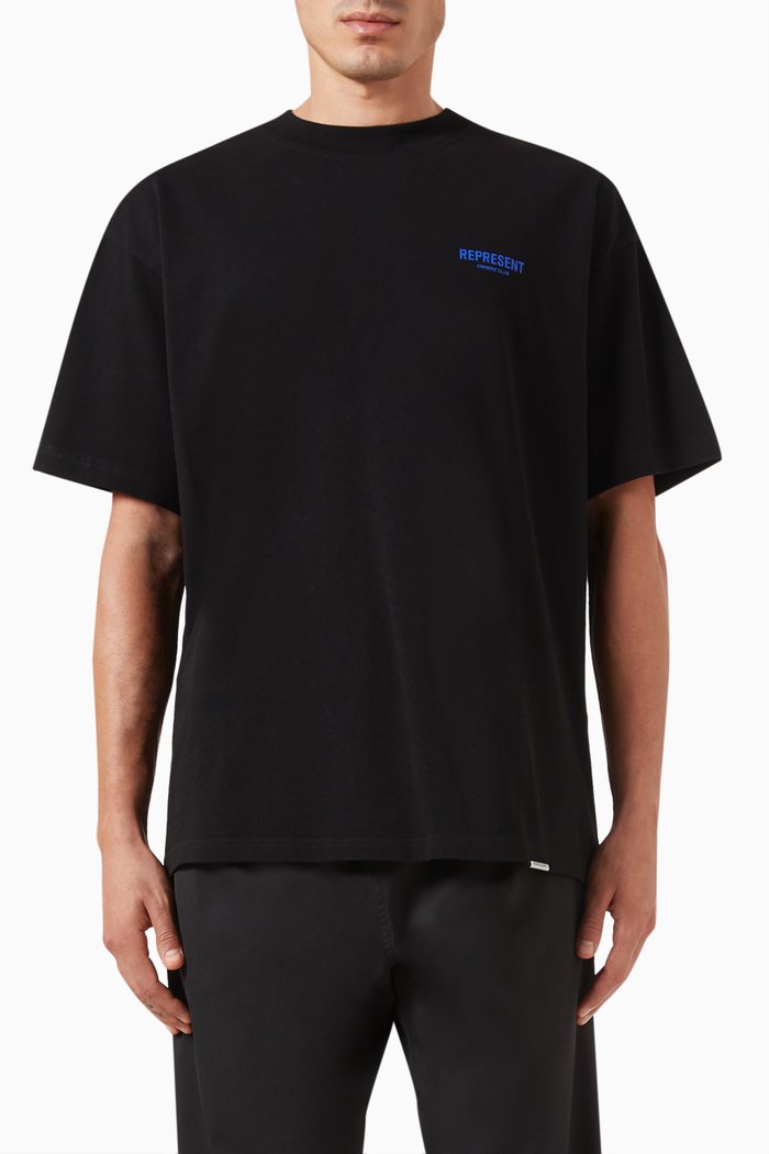 

Owners Club T-shirt in Cotton-jersey, Black