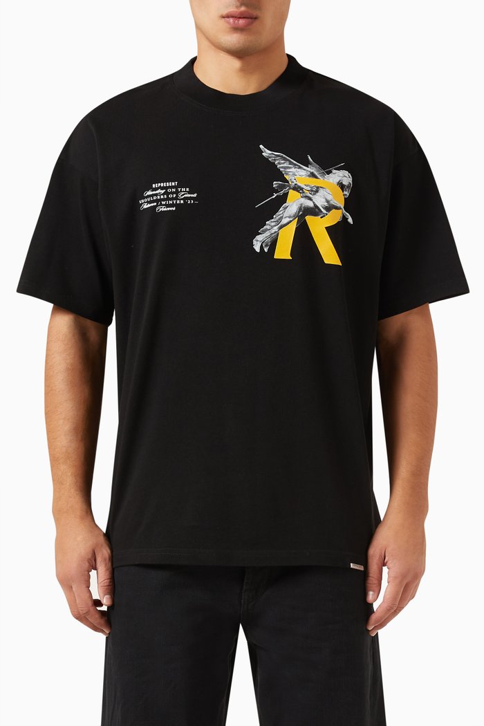 

Giants Graphic-print T-shirt in Cotton-jersey, Black