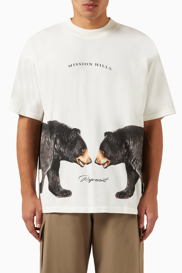 

Mission Hills T-shirt in Cotton-jersey, White