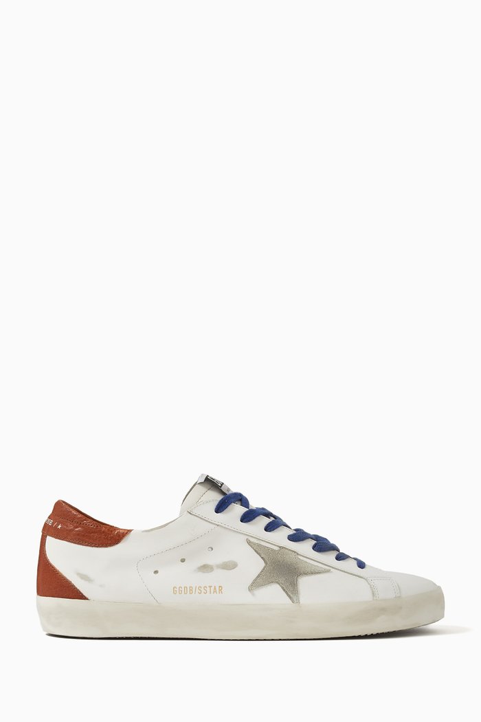 Super-star Low-top Sneakers in Leather, White