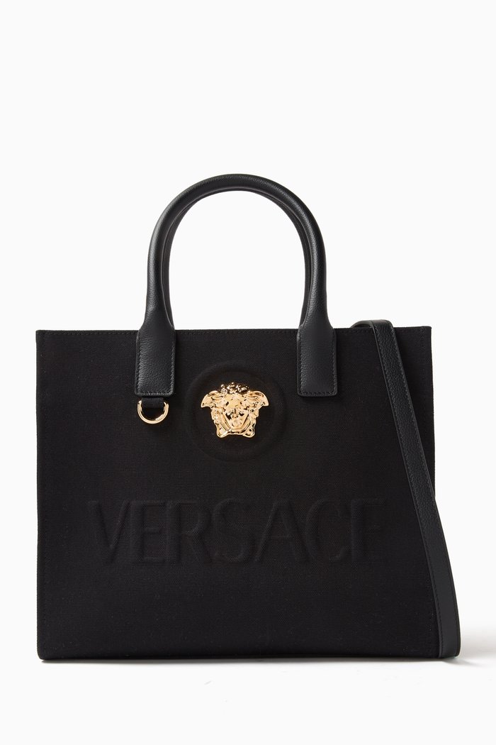 

Small Medusa Tote Bag in Canvas, Multicolour