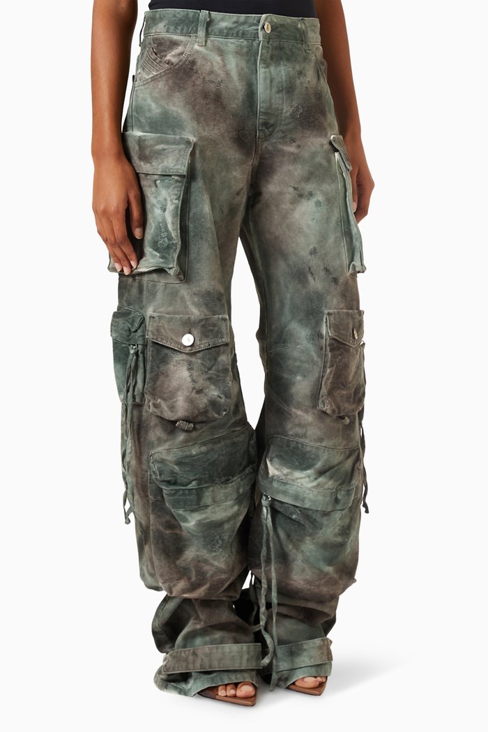 

Fern Long Pants in Cotton, Green