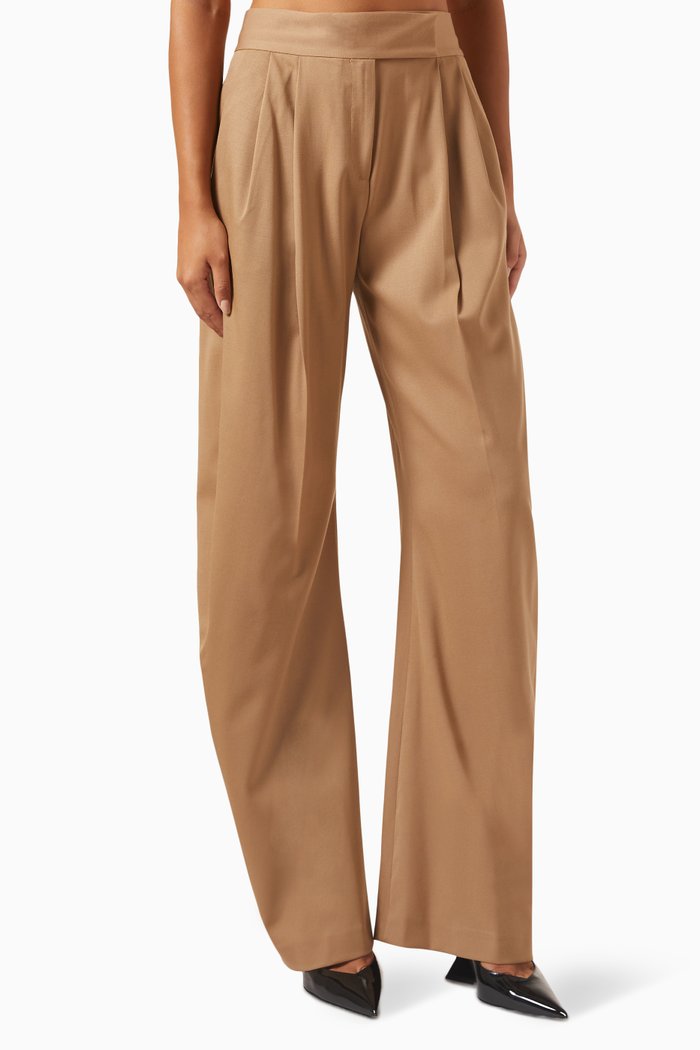 

Gary Pants in Wool, Brown