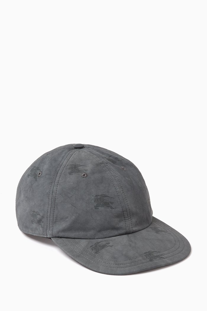 

Baseball Cap in Cotton-blend, Black