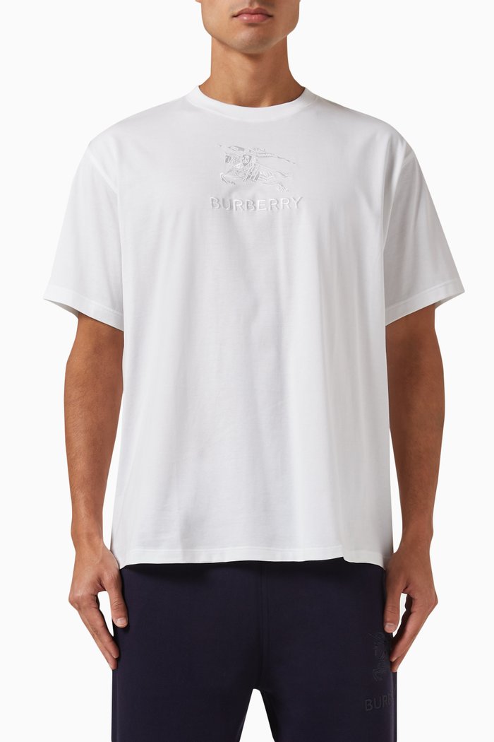 

EKD Logo T-shirt in Cotton, White