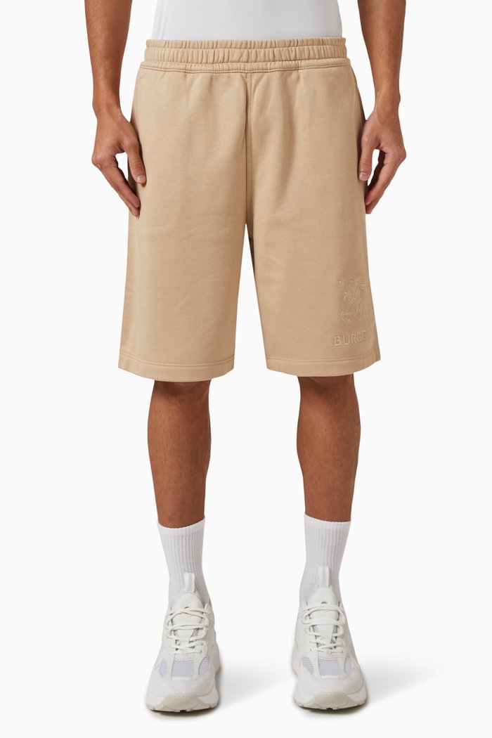 

EKD Logo Shorts in Cotton, Neutral