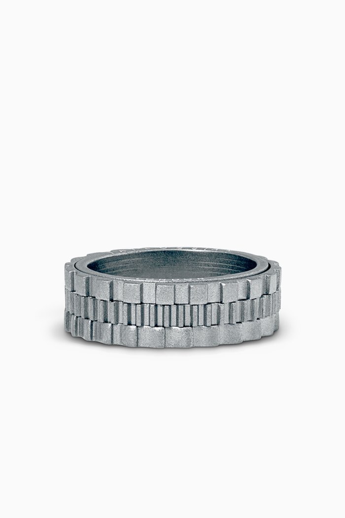 

Rotating Gears Ring in Sterling Silver