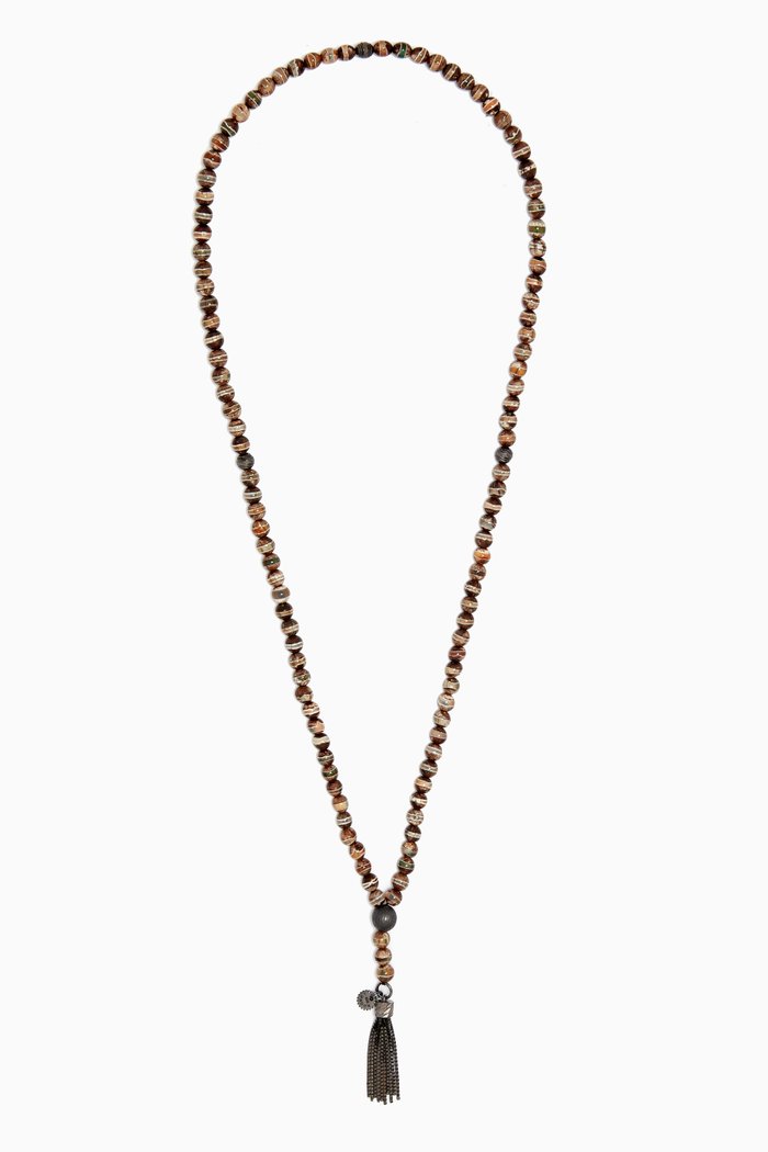 

Lhasa Mala Necklace, Green