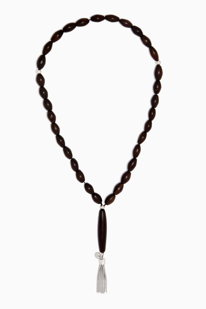

Worry Beads Necklace, Brown