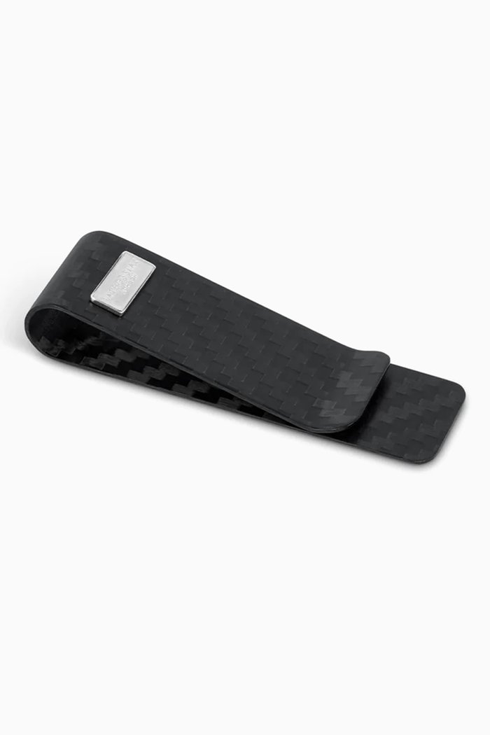 

Money Clip in Carbon Fibre, Black