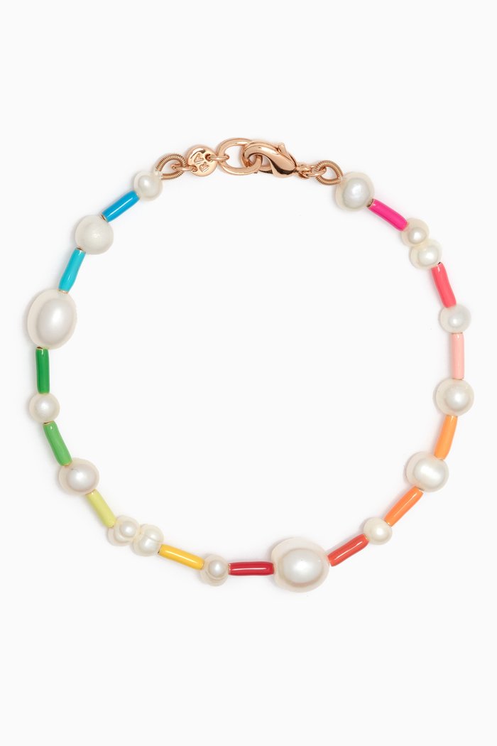 

The Happy Pearl Bracelet in Enamel, Multicolour