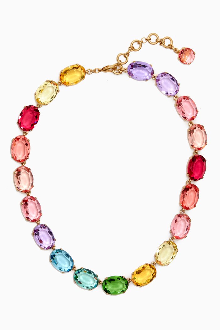 

Simply Rainbow Crystal Necklace, Multicolour