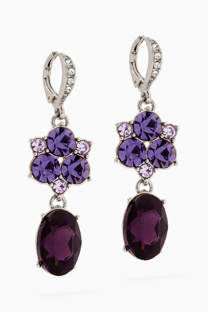 

2000s Vintage Givenchy Chandelier Earrings, Silver
