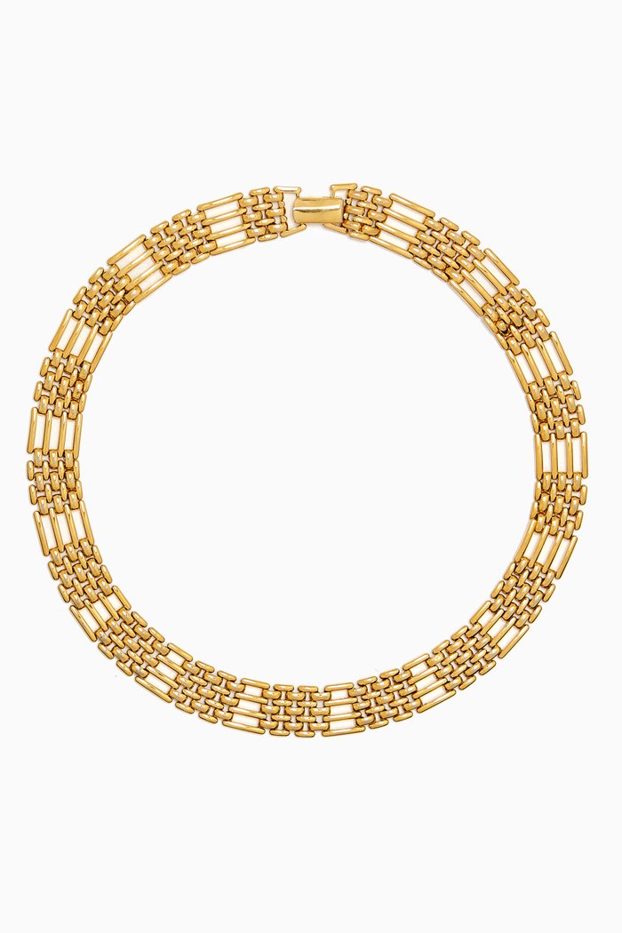 

1970s Vintage Napier Necklace, Gold