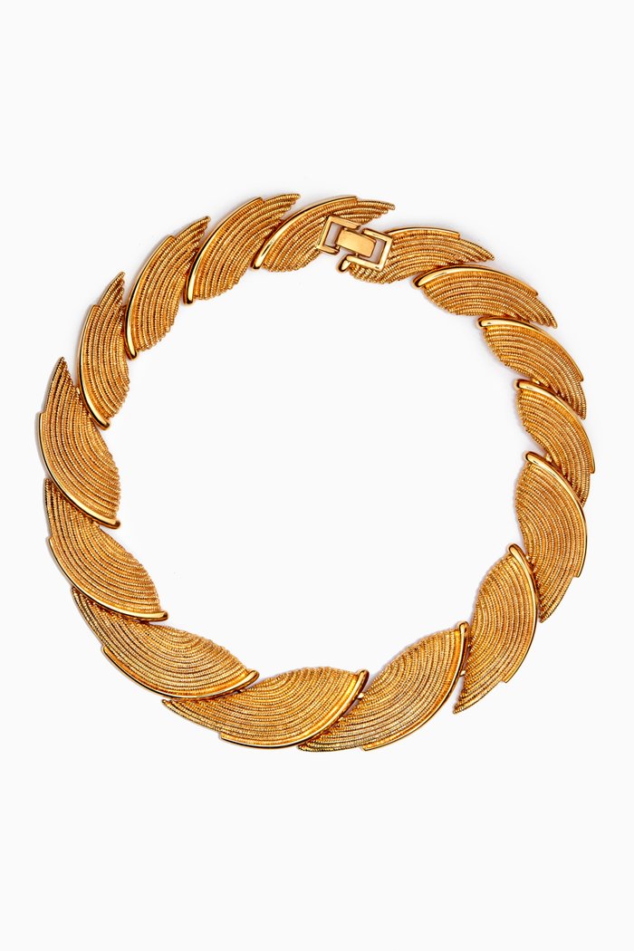 

1980s Vintage Napier Necklace, Gold