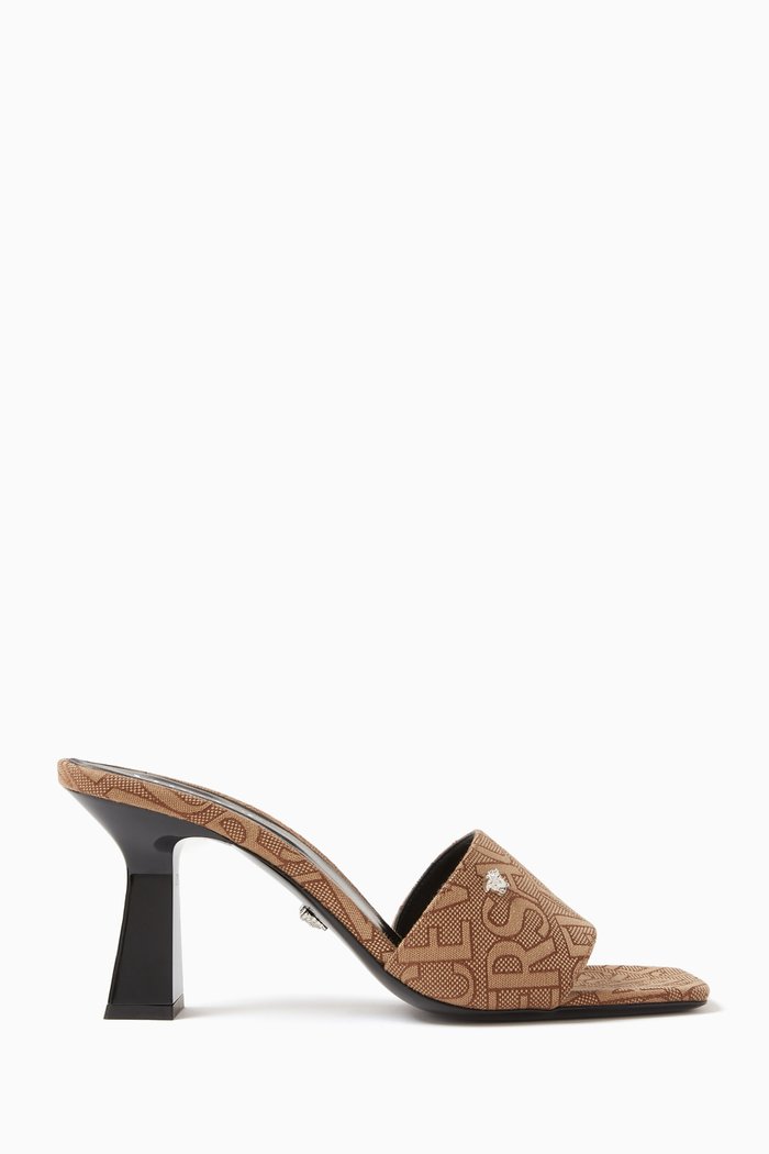 

All-over Logo 70 Mules in Jacquard, Multicolour