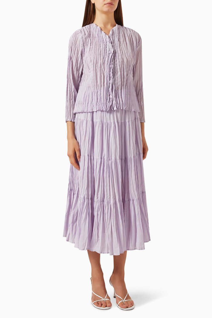 

Willa Set in Crushed Cotton, Purple