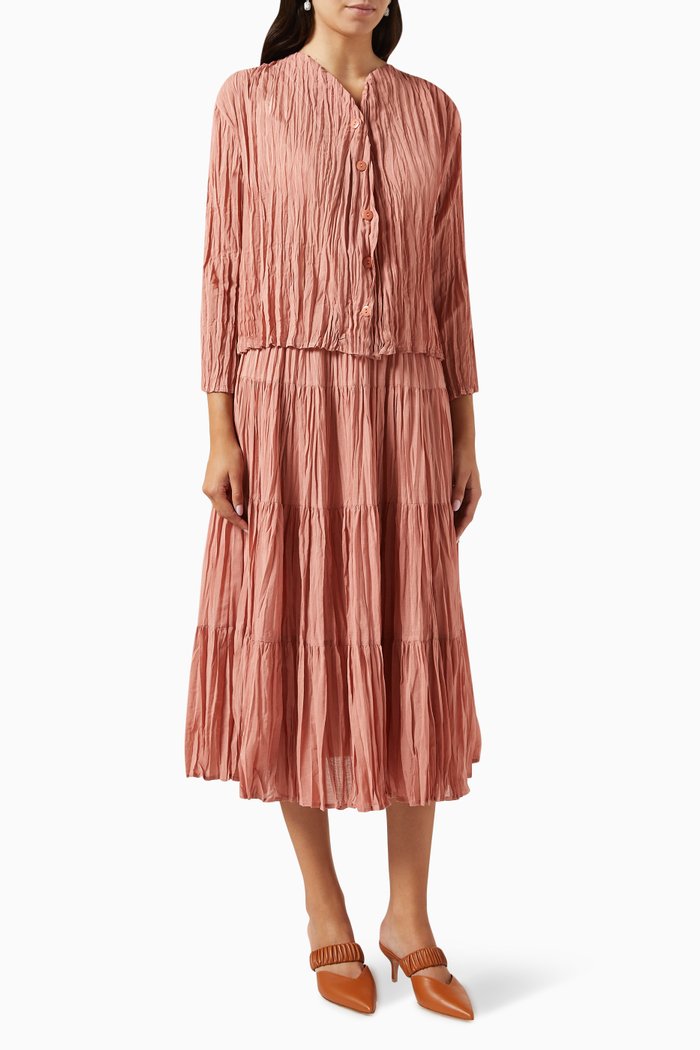 

Willa Set in Crushed Cotton, Pink