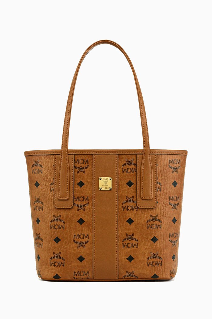 

Mini Reversible Liz Shopper in Visetos Monogram Canvas, Brown