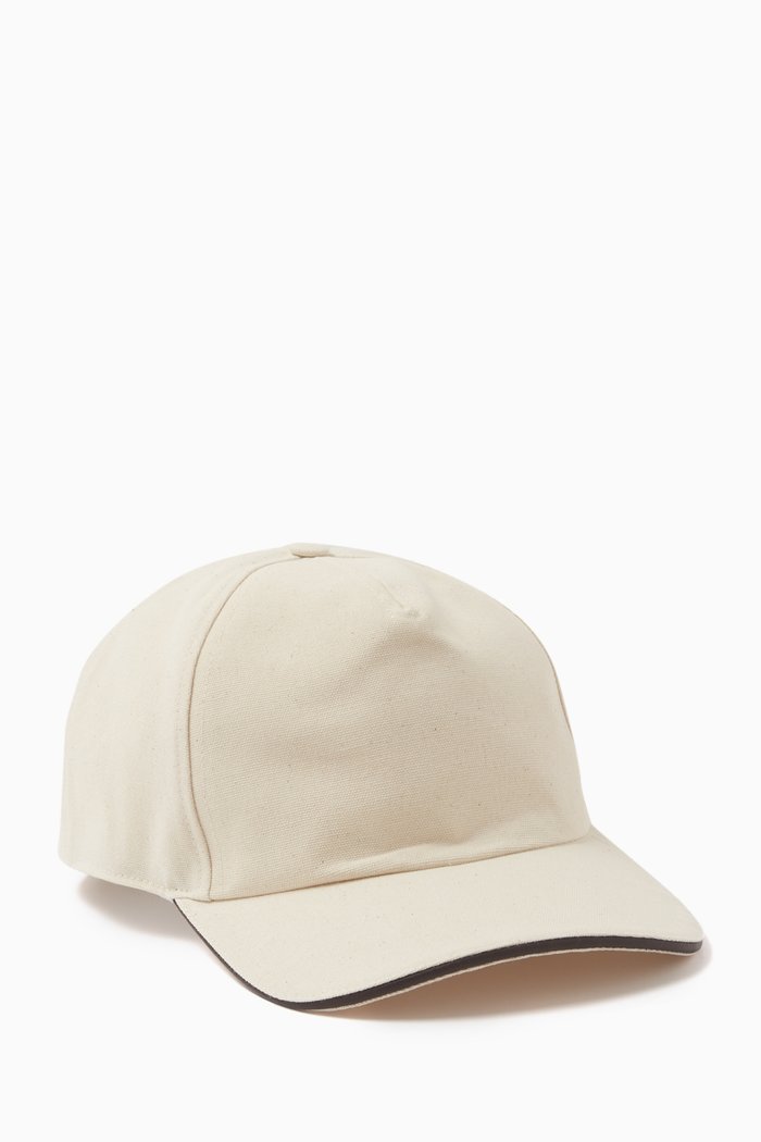 

Panama Baseball Cap in Twill, Neutral