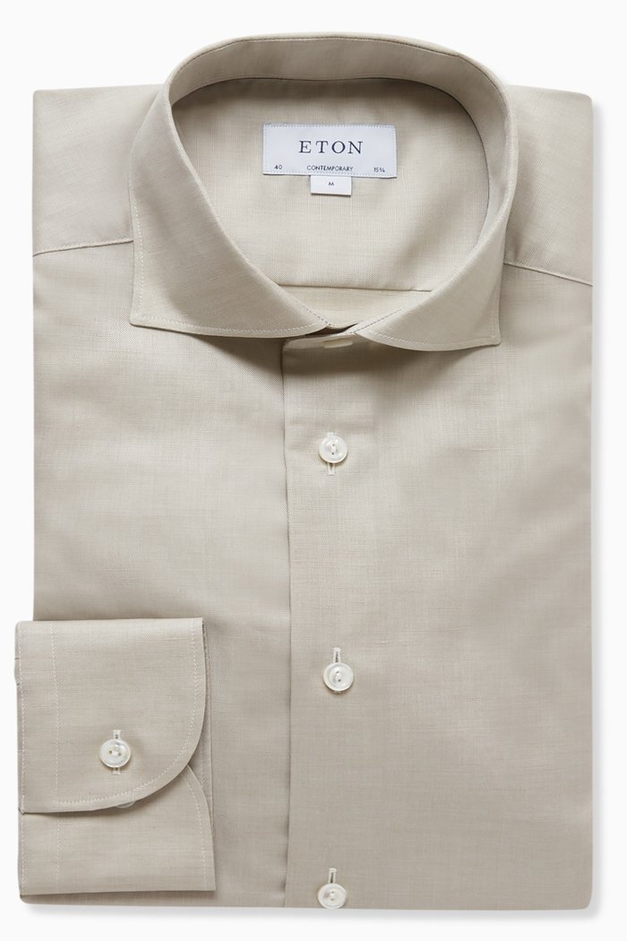 

Shirt in Cotton & Linen, Neutral