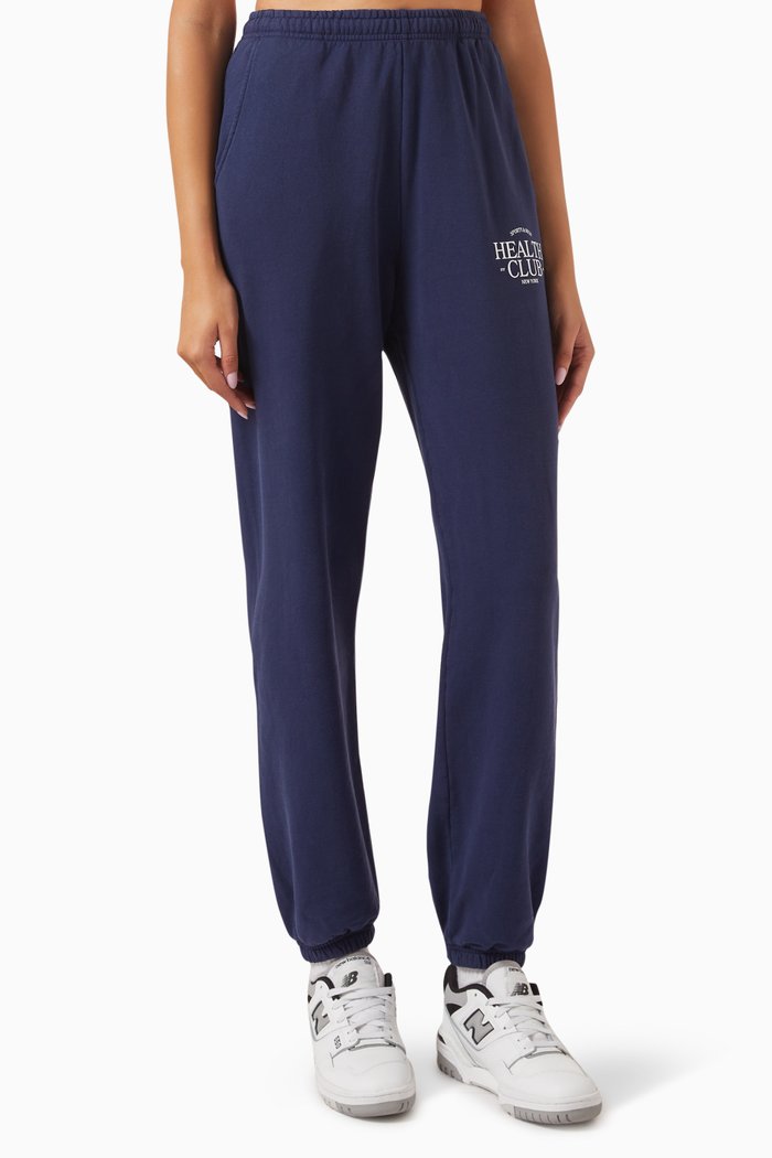 

SR Health Sweatpants in Cotton, Blue