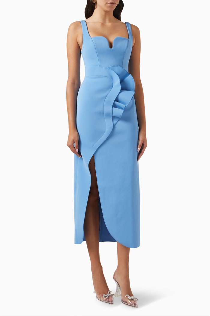 

Mahora Midi Dress, Blue