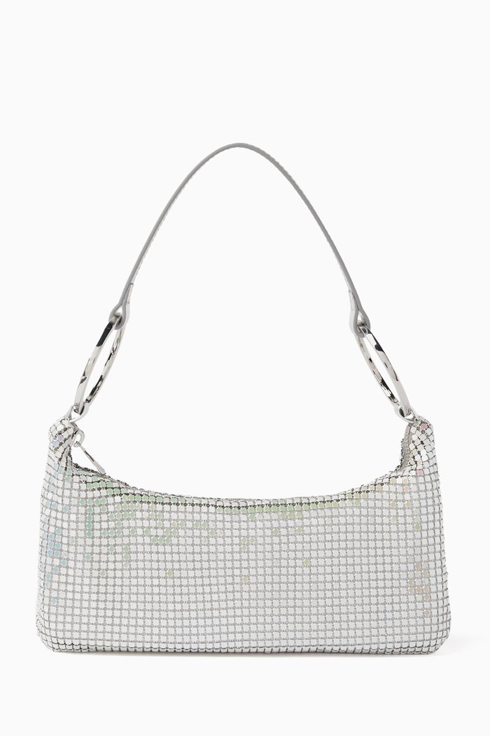 

Mini Valley Shoulder Bag, Silver