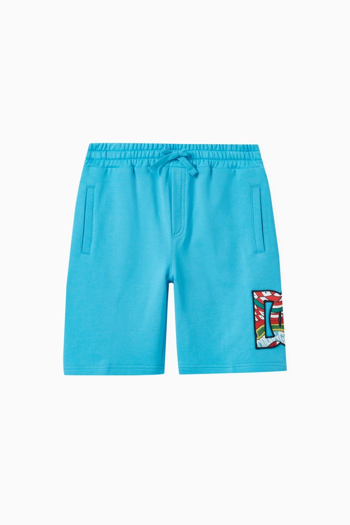 

DG Logo Sweatshorts in Cotton, Blue
