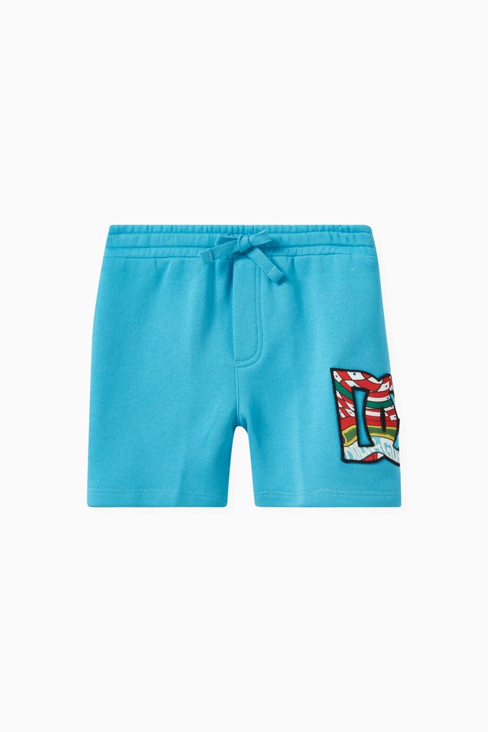 

Logo-embroidered Sweatshorts in Cotton, Blue